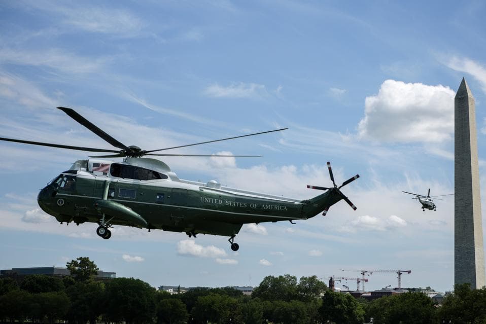 FAA investigates Marine One safety incident in Washington
