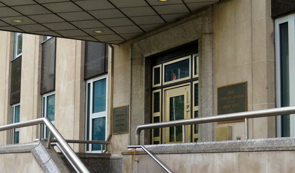 Toronto police investigate shot fired outside U.S. consulate, second this year