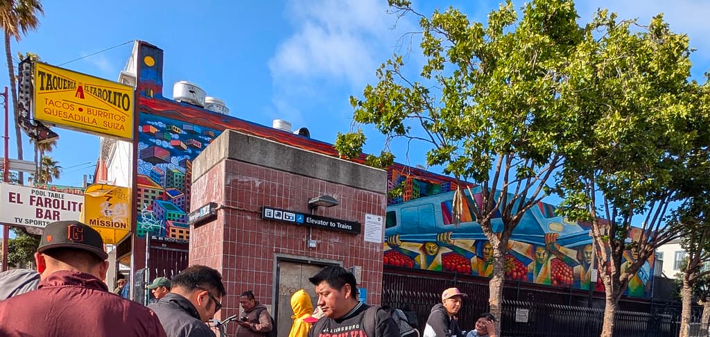 San Francisco crackdown at Mission BART plazas shows early progress
