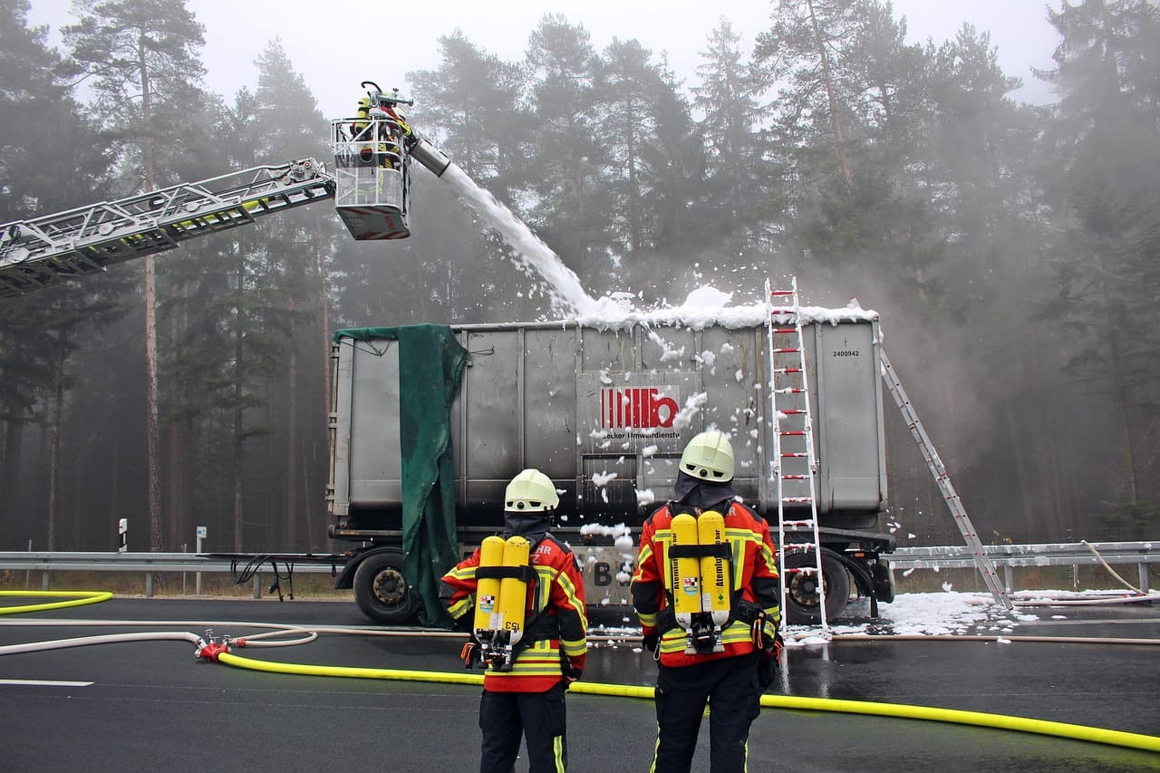 Work truck crash, fire on Highway 53 kills Spirit Lake man