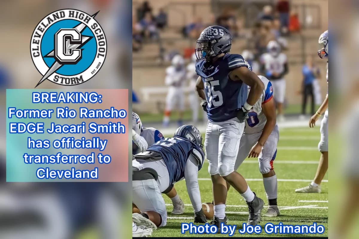 Cleveland High adds former Rio Rancho EDGE Jacari Smith to pass rush
