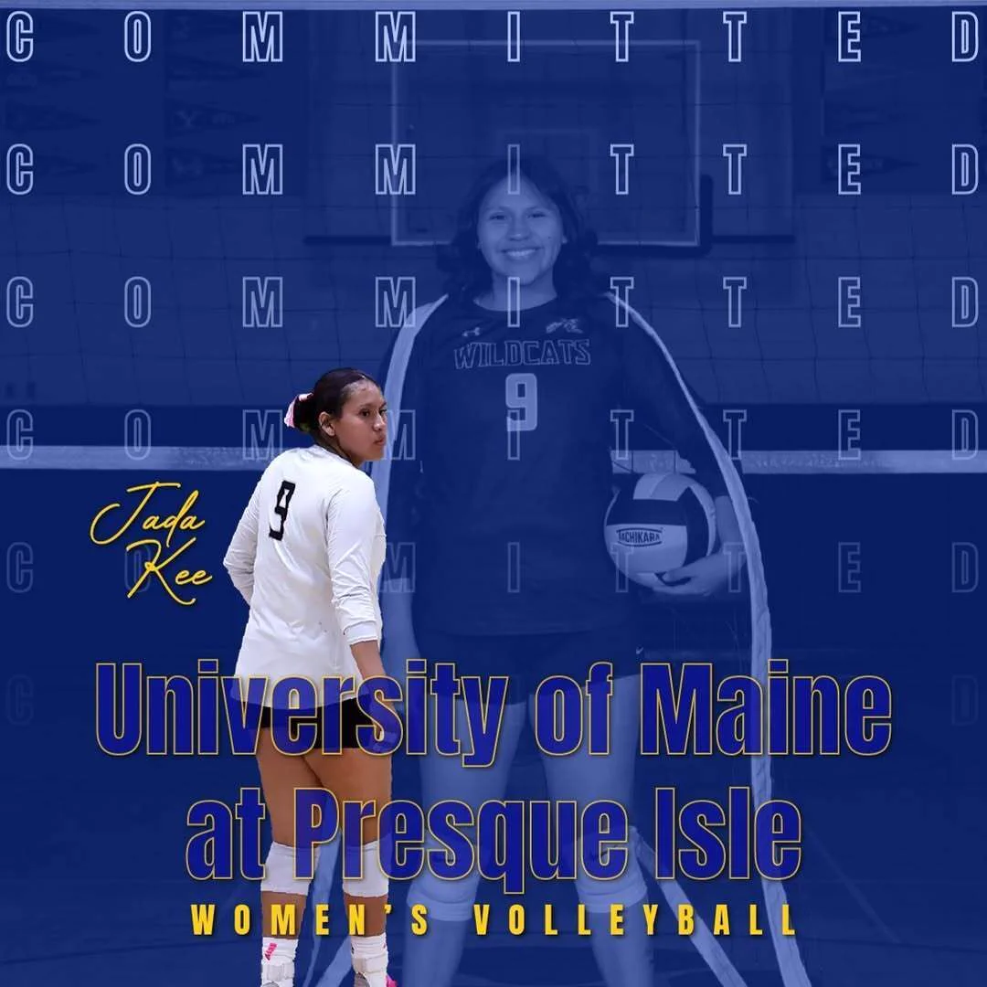 Chinle athlete Jada Kee commits to UMPI volleyball program