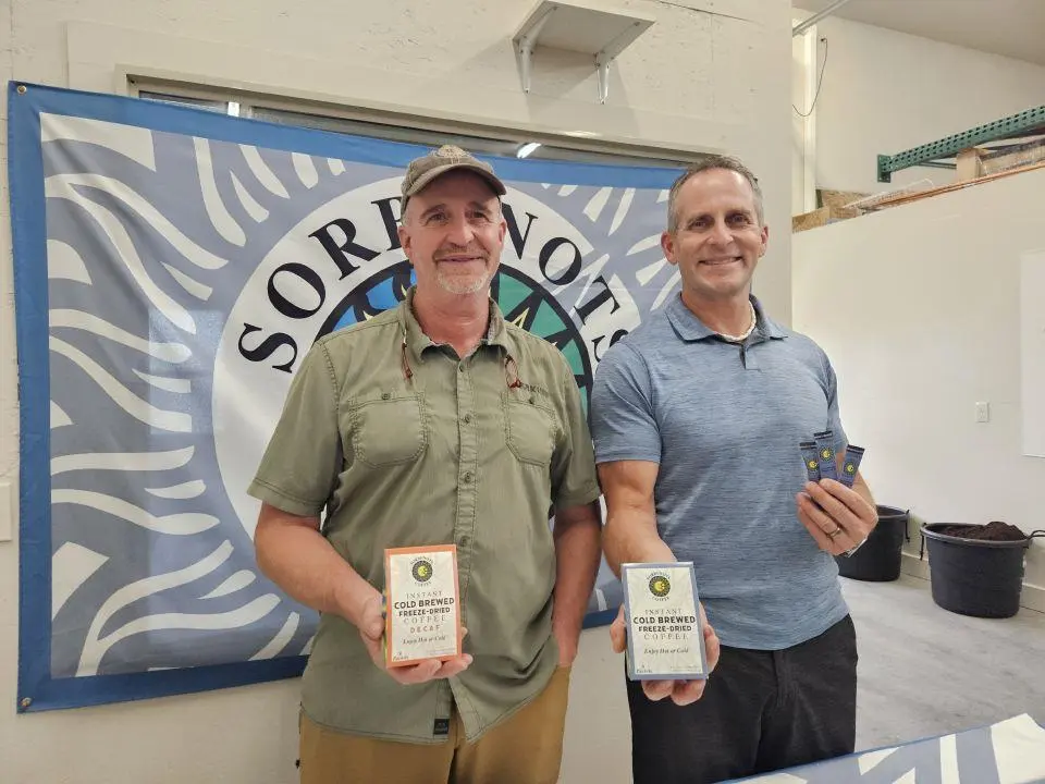 Sorbenots launches cold-brewed instant coffee in Baker City