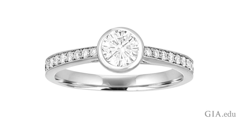 GIA guide shows how to make an engagement ring look larger