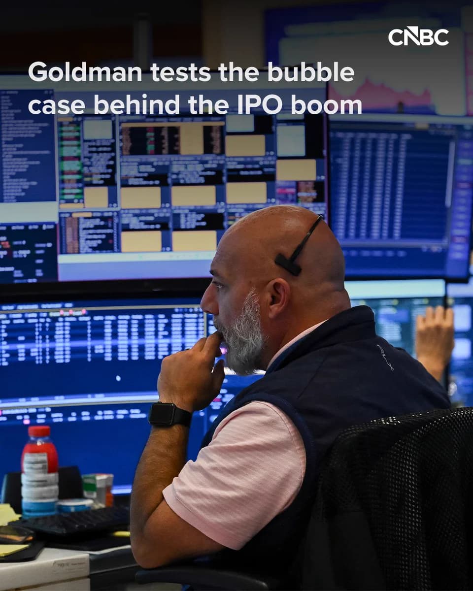 Goldman Sachs says record US IPO surge reflects market normalization
