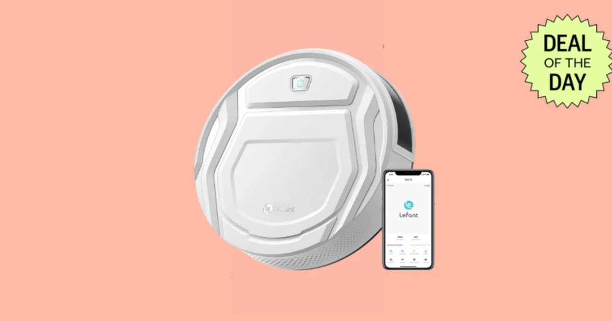 Amazon slashes Lefant M210 robot vacuum to under $100
