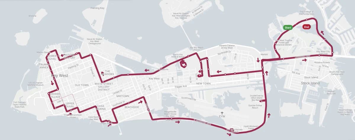 Key West budget proposal would cut transit routes to one island loop