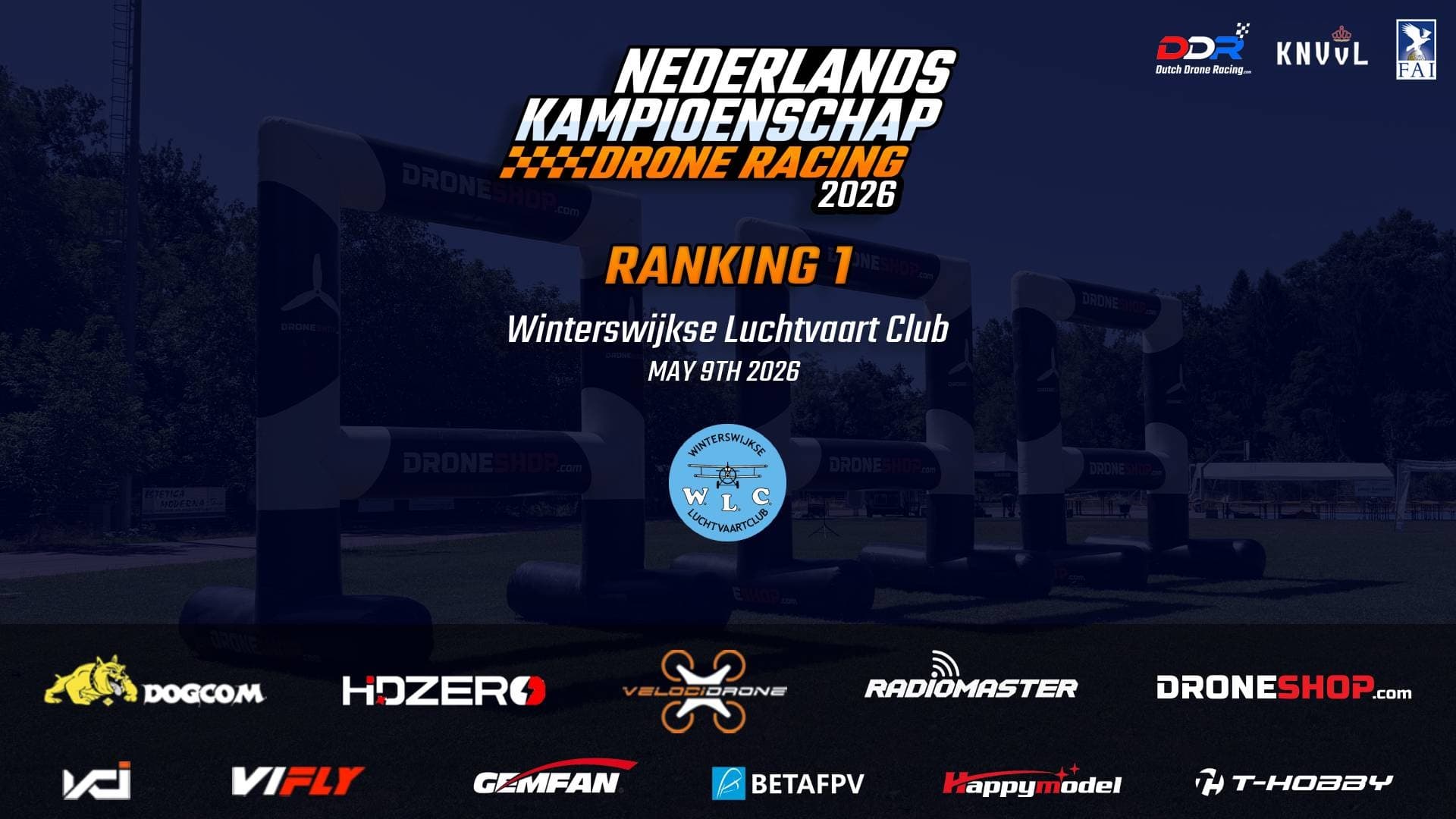 Nichofpv posts fastest lap as Dutch drone racing championship opens