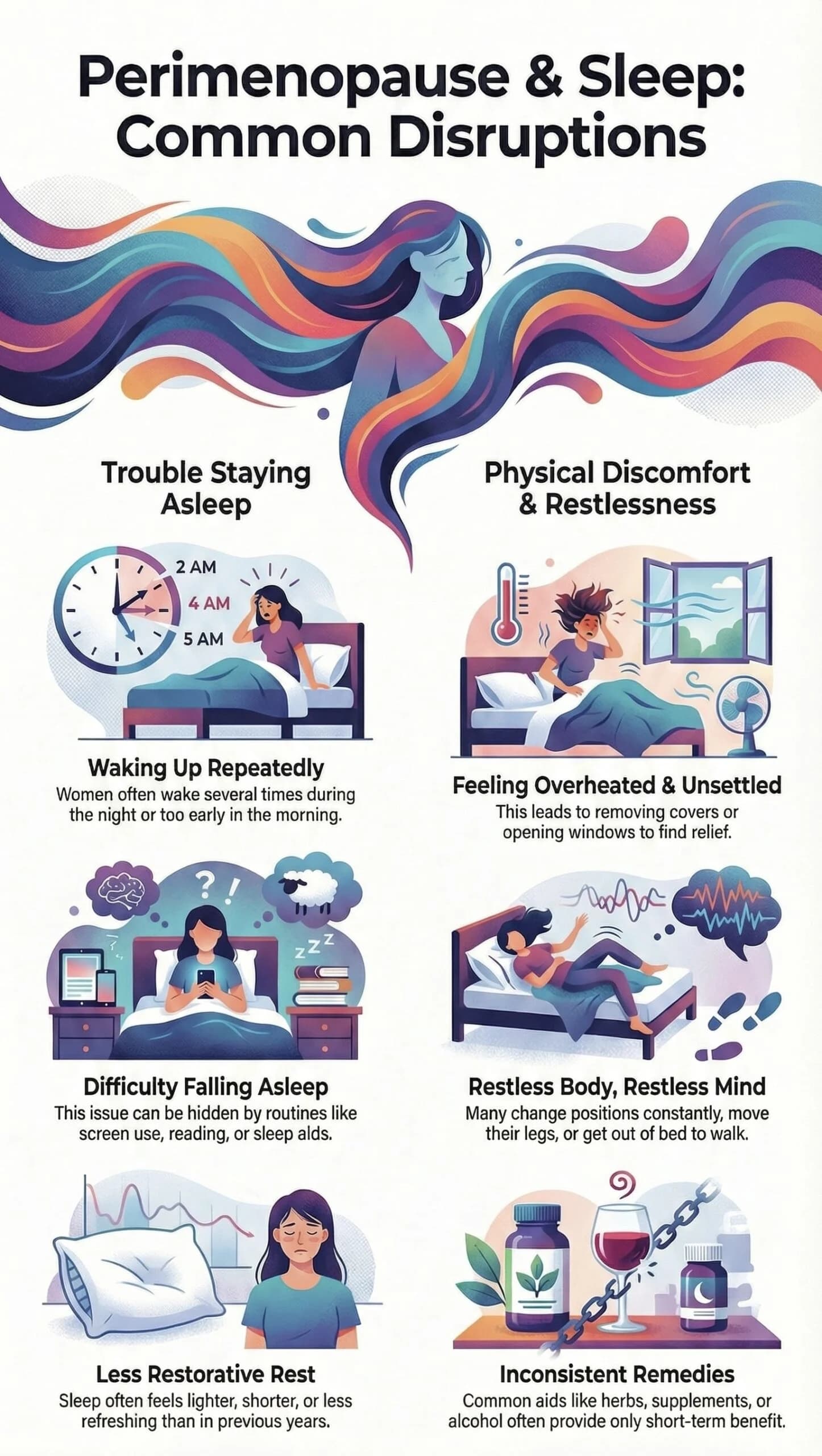 Why is my sleep worse in perimenopause?