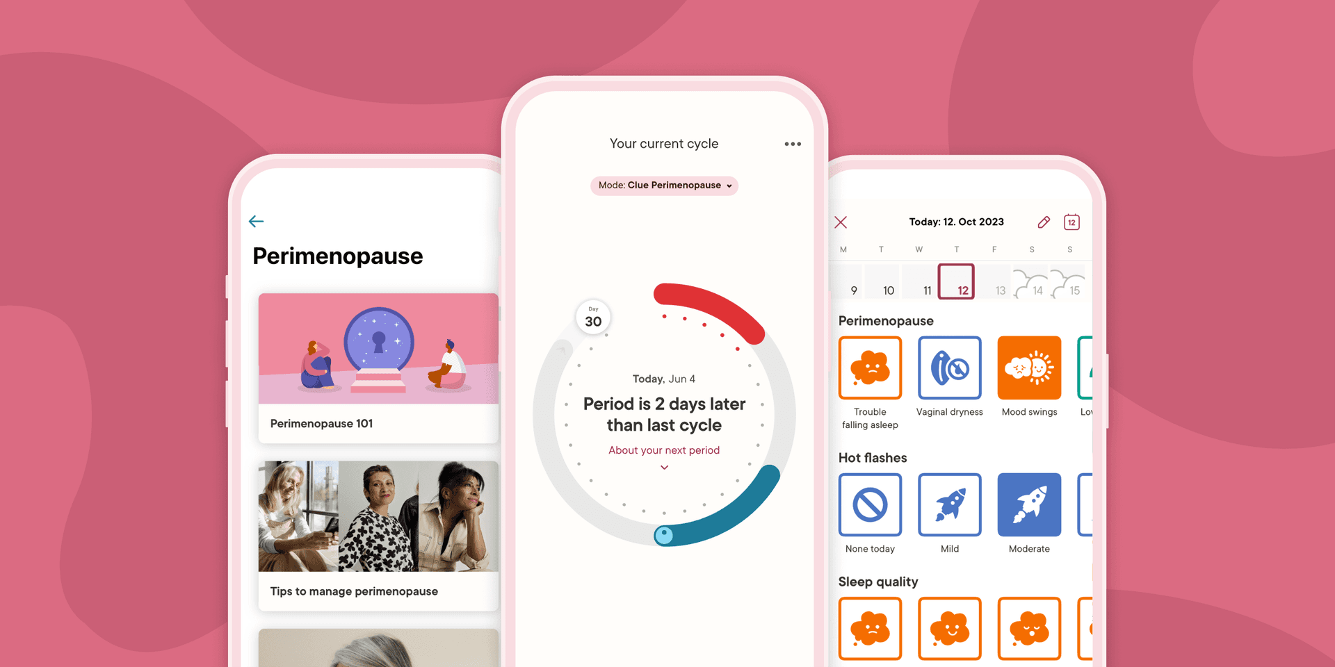 Best perimenopause symptom tracker with advice in 2026