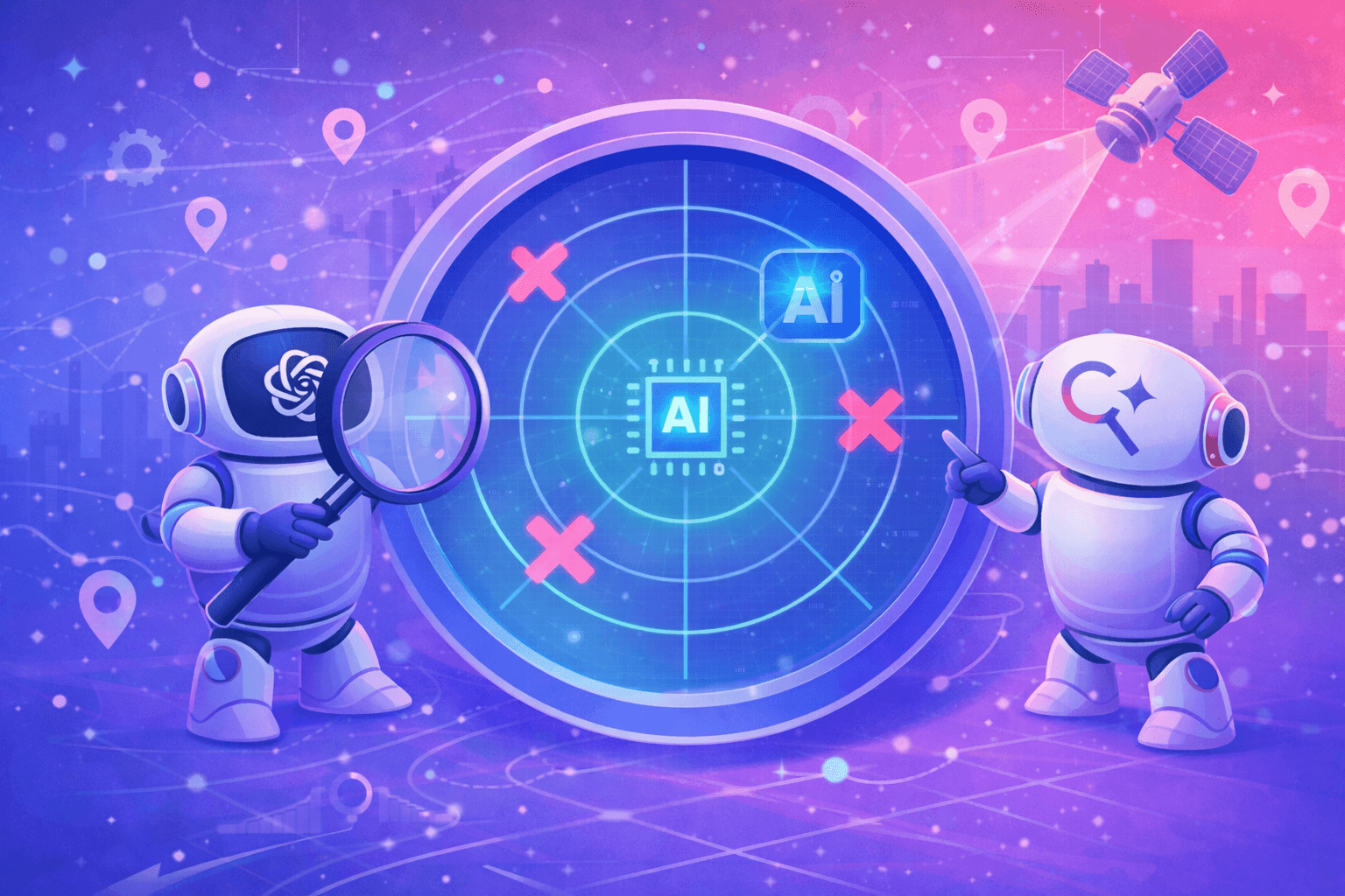What are the top AI search visibility gap analysis tools?