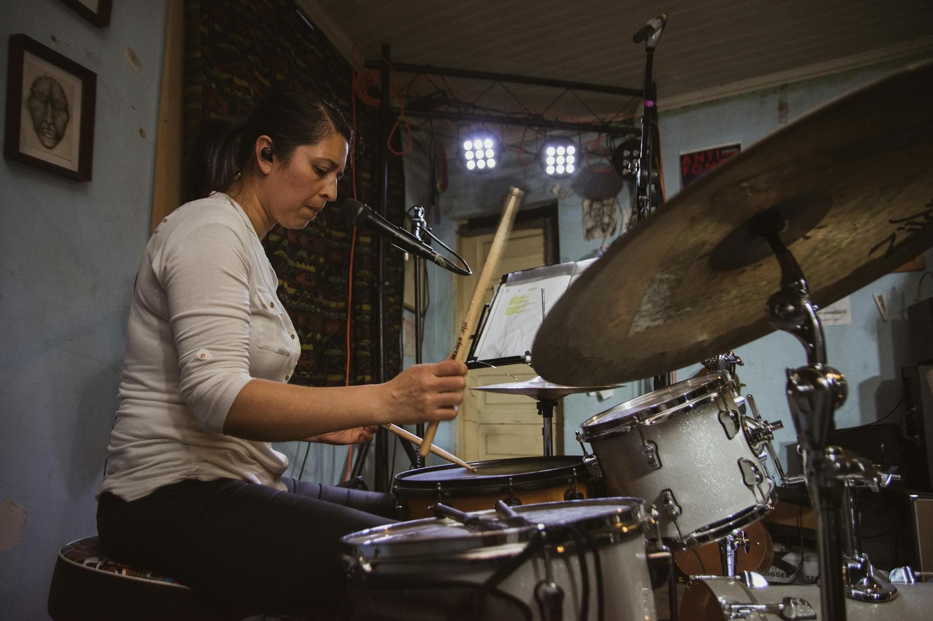 how to start drumming, timing, coordination, and basic grooves