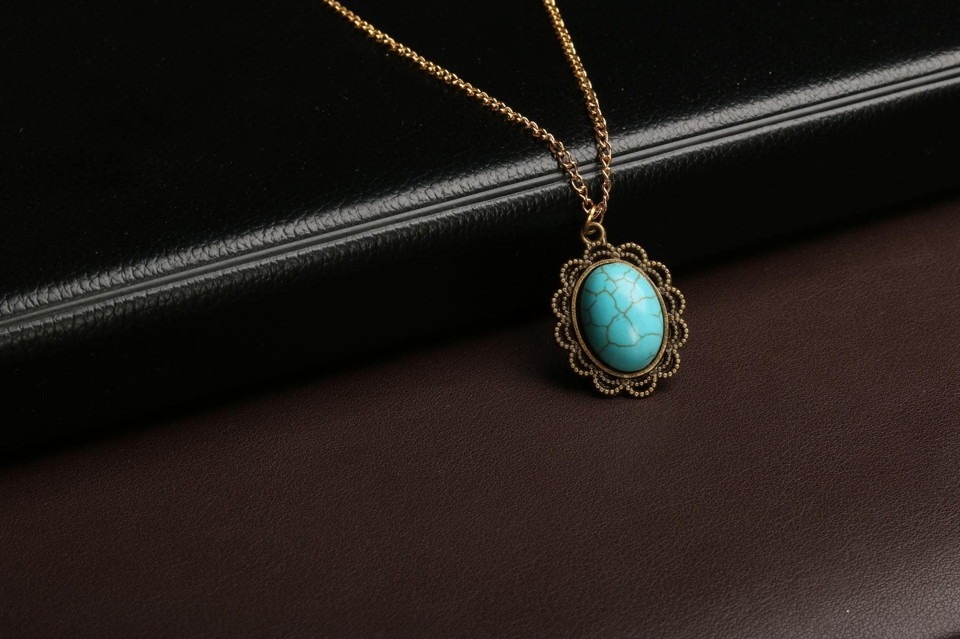 Parade spotlights a turquoise and topaz necklace made for layering