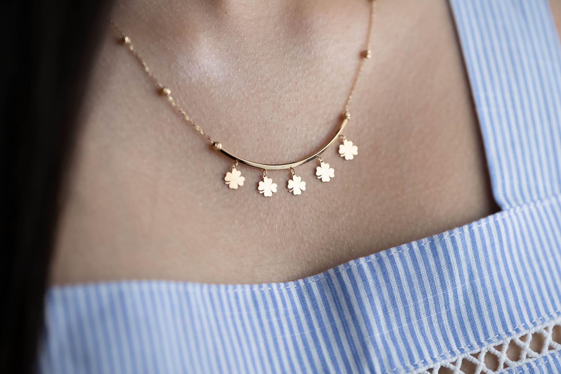 Gold jewelry trends turn to bold florals, stacking and color
