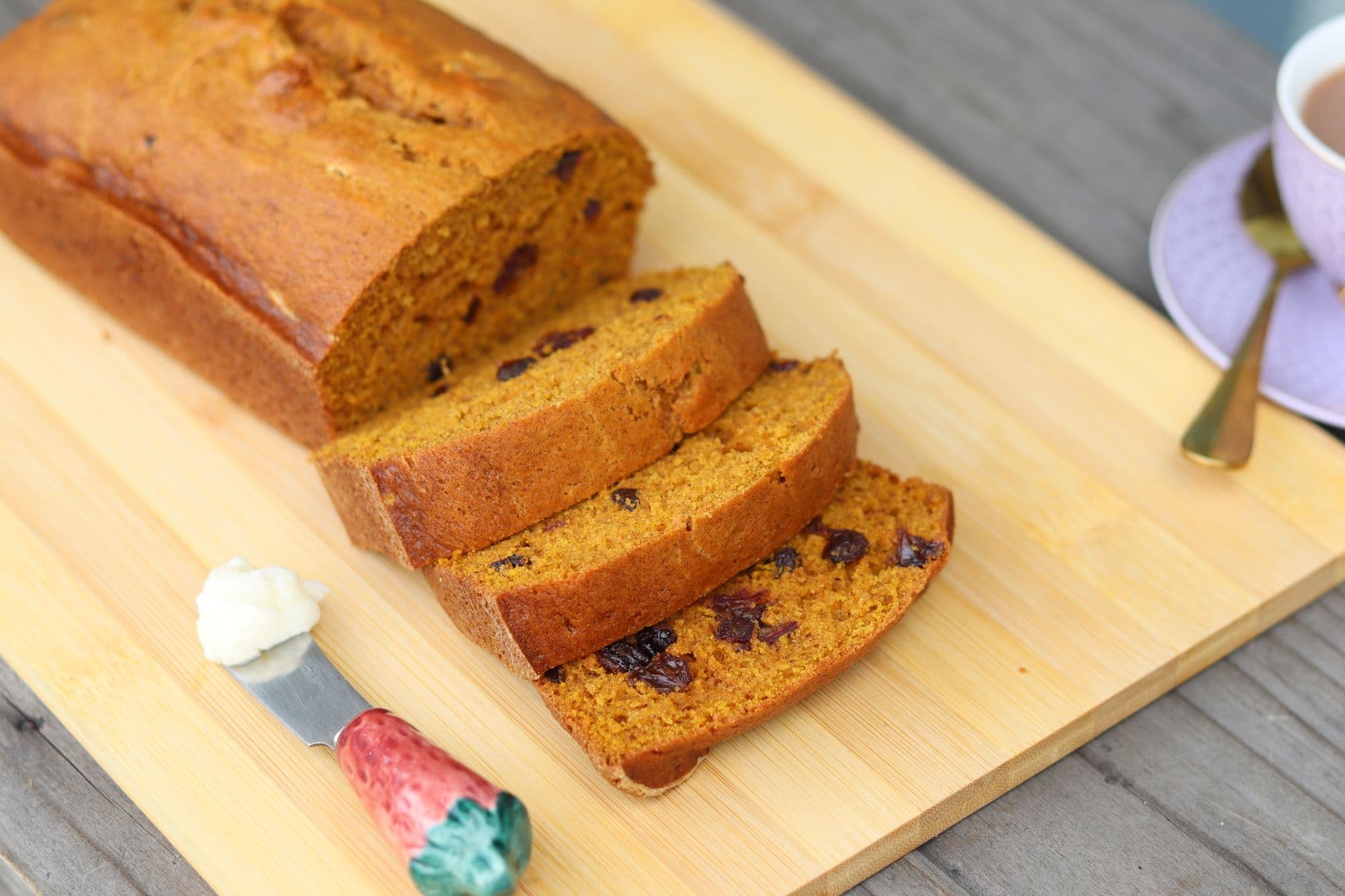 Pumpkin sourdough loaf brings warm spice and year-round comfort