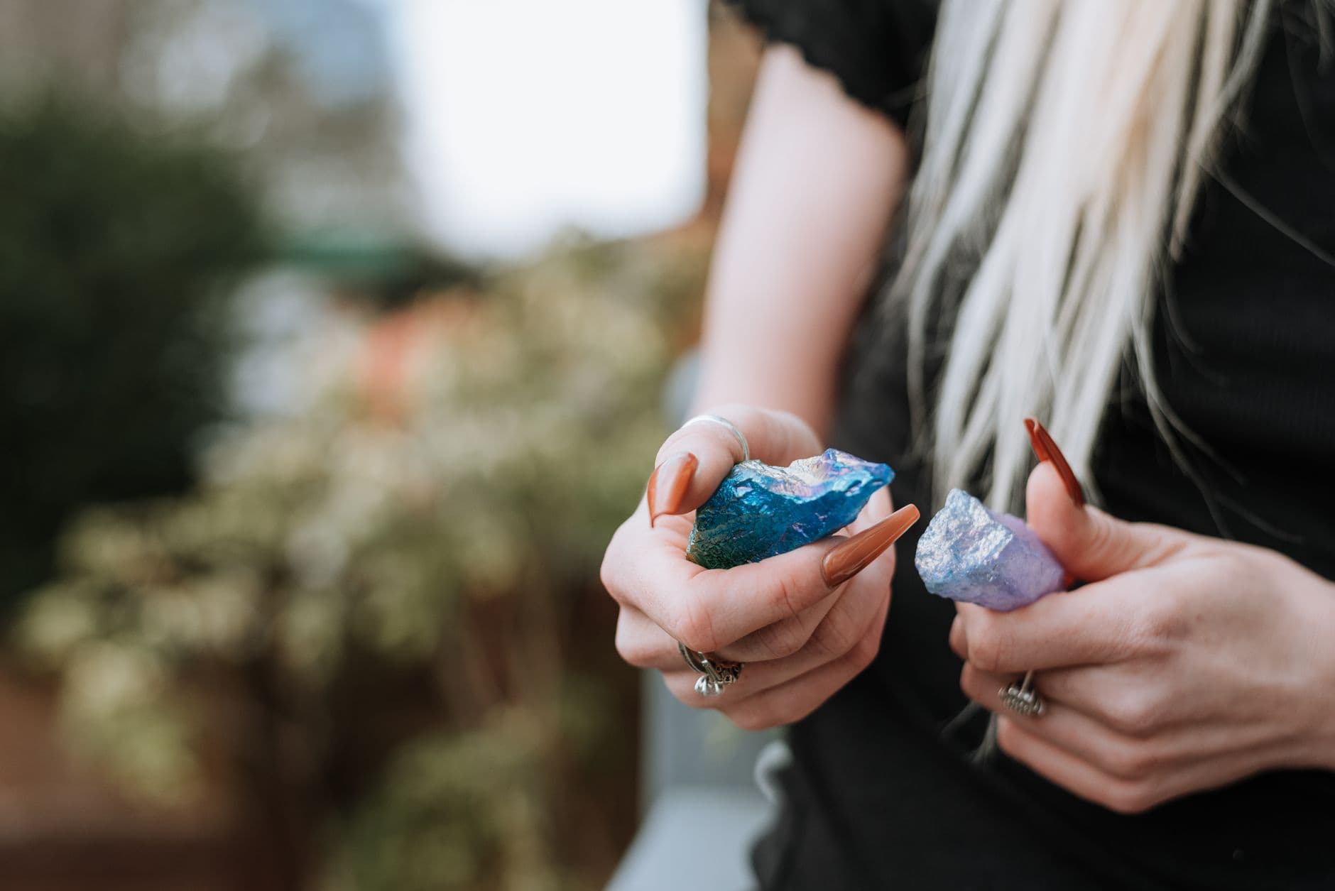 October birthstones, opal and tourmaline, shine in vivid color