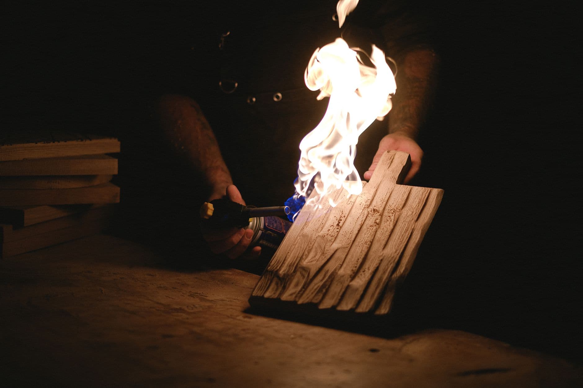 Vermont woodturners to demonstrate flame blackening finish in Jericho