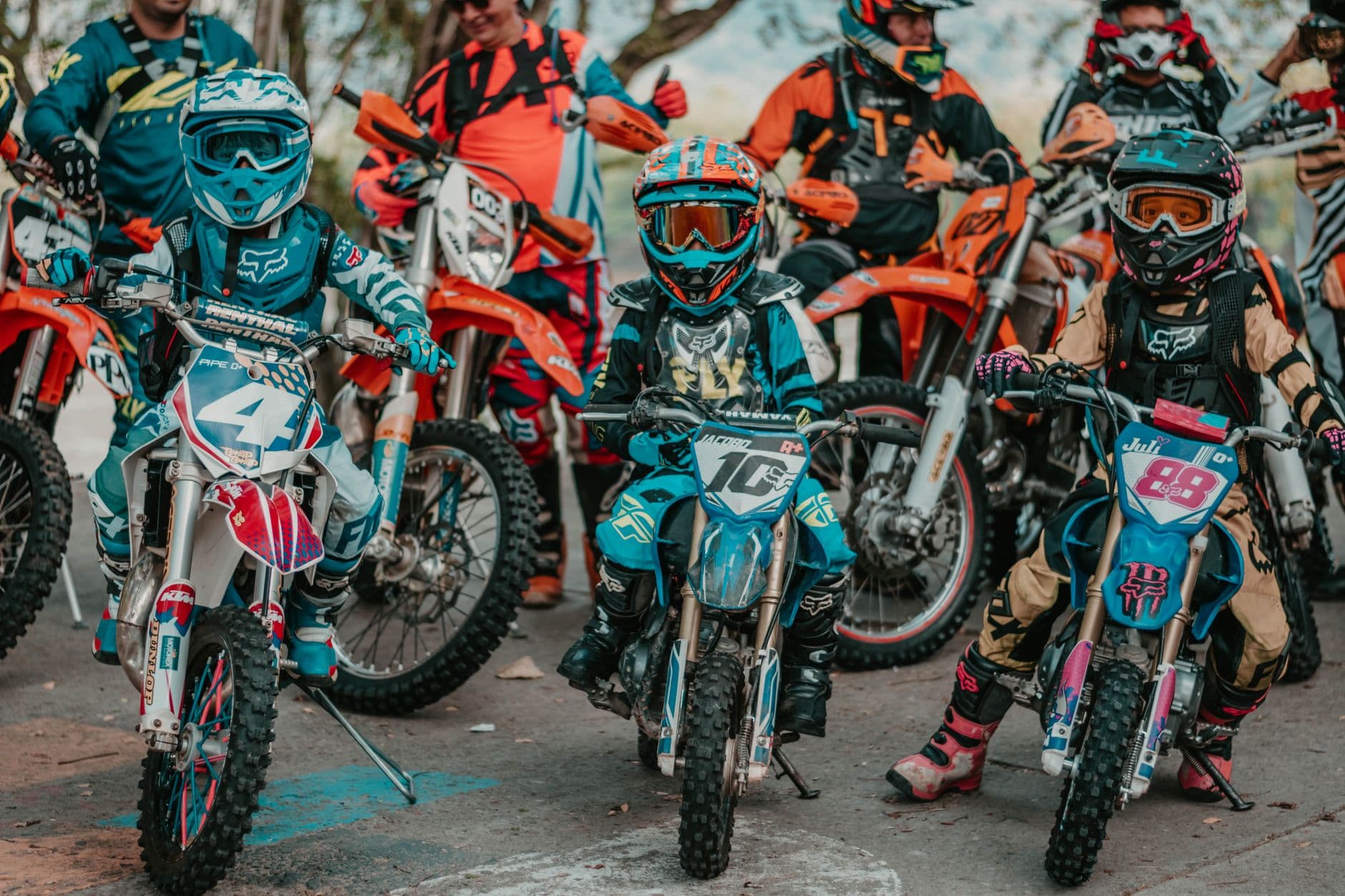Hilo police league motocross event gives keiki a summer ride