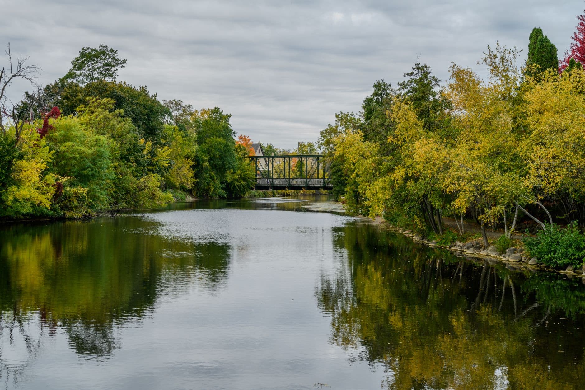 Brown Bridge Quiet Area offers miles of trails along Boardman River