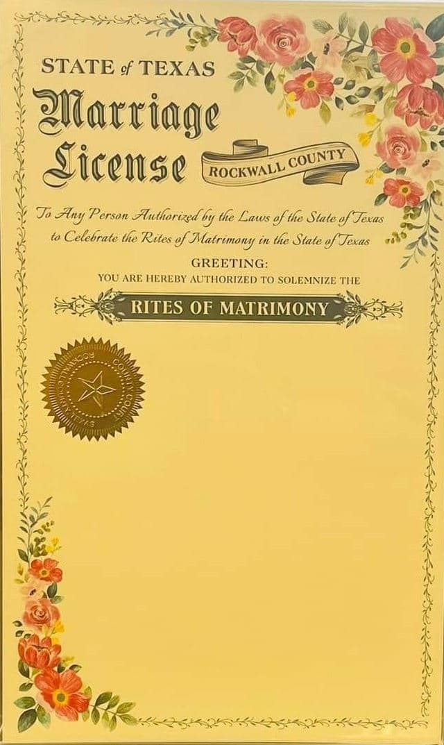 Rockwall County named official Marriage Capital of Texas through 2035