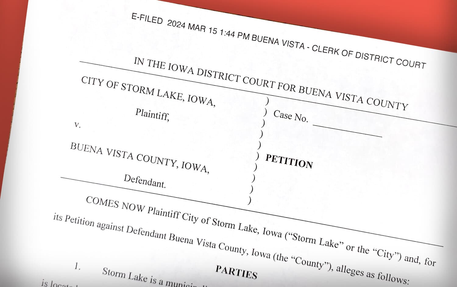 Storm Lake, Buena Vista County budget $625,000 for legal fight