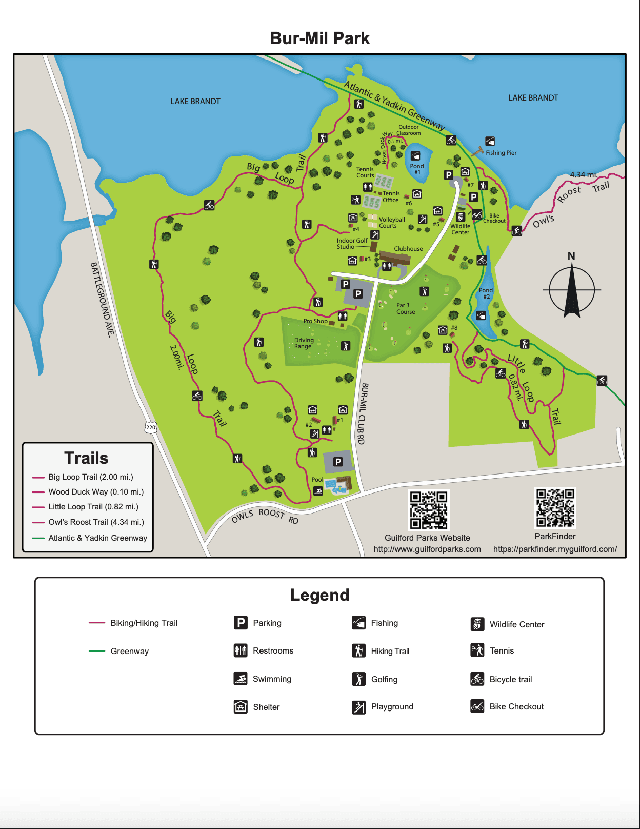 Bur-Mil Park offers golf, trails, wildlife education in Greensboro