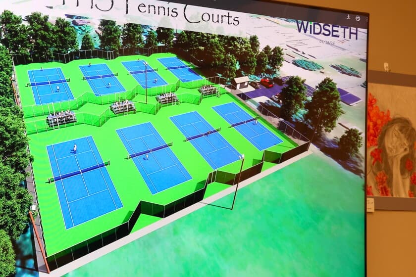 Perham schools delay tennis court project as playground work begins
