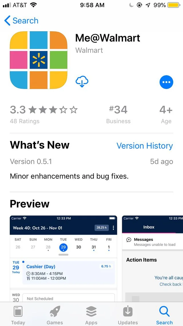Walmart’s My Time helps associates track schedules and pay