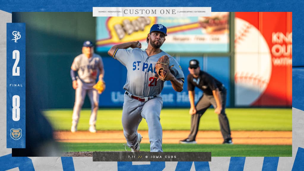 Saints drop fourth straight, fall 8-2 to Iowa Cubs