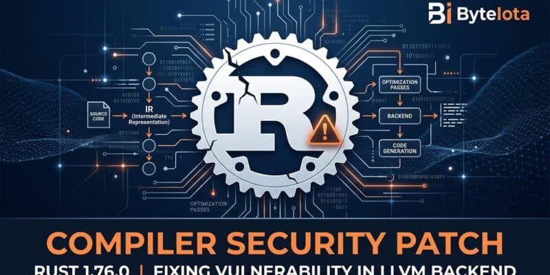 Rust 1.97.1 fixes LLVM miscompilation, urges stable users to update