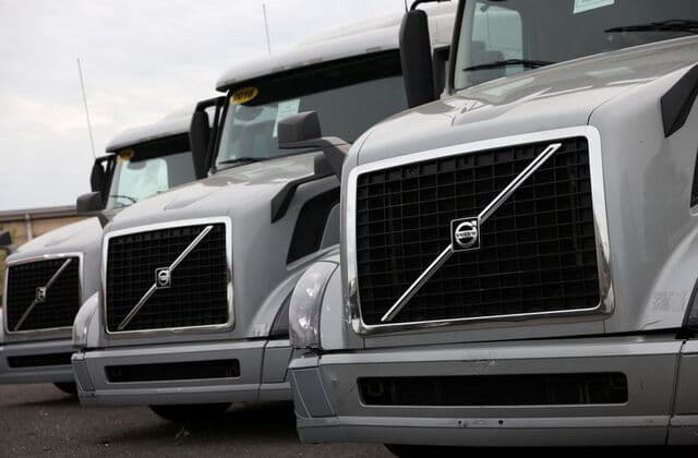 Volvo profit rises as truck orders jump despite uneven growth