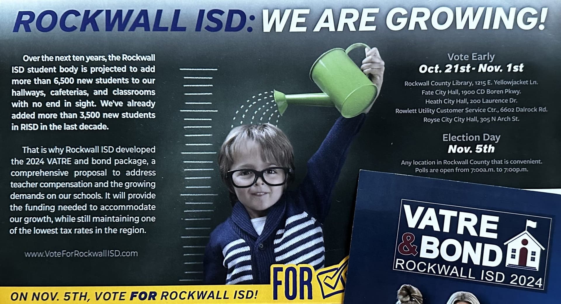 Rockwall County voters face crowded ballot on growth and schools