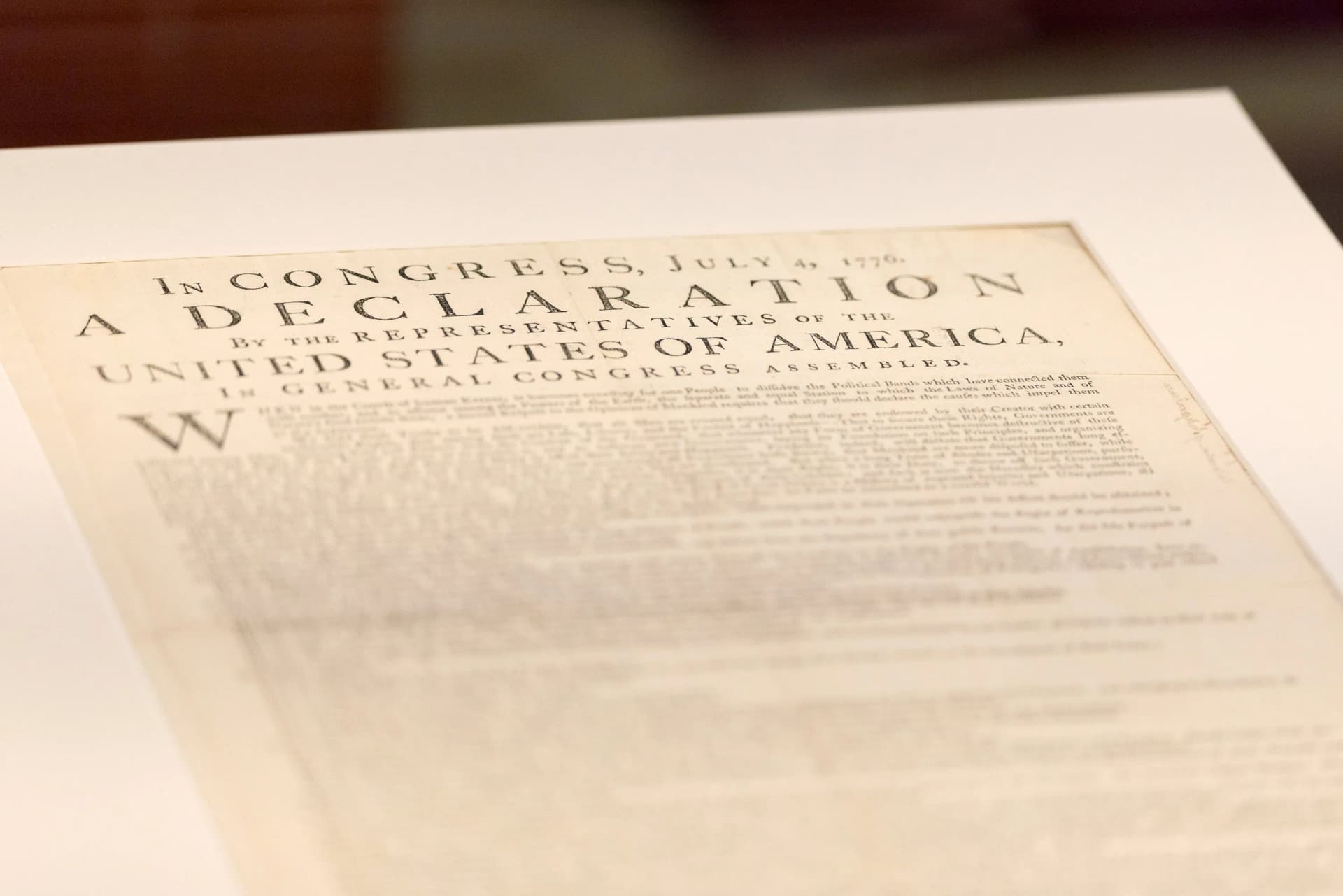Rare Declaration of Independence to stop in Bath this week