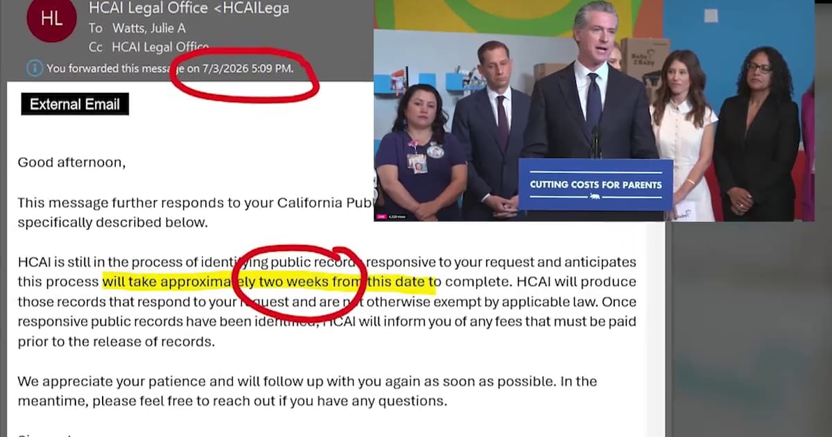 Newsom diaper contract bypassed bidding as California hides records