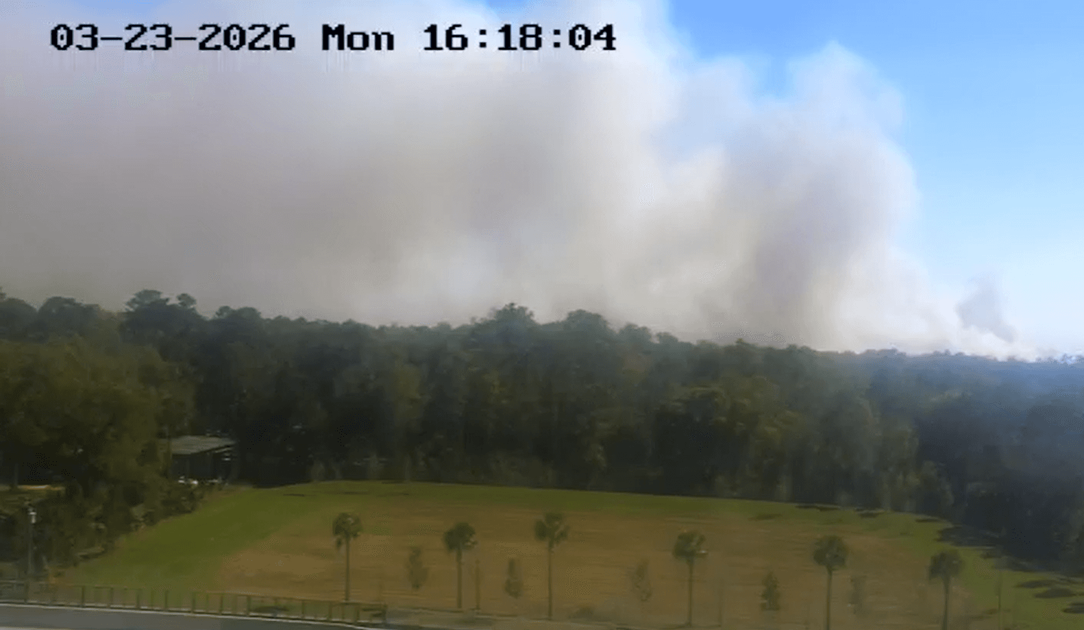 Heavy smoke from prescribed burns blankets parts of Seminole County