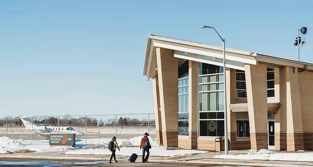 Jamestown airport to close to commercial traffic for two weeks in August
