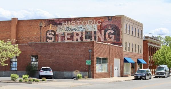 Historic downtown Sterling offers a self-guided walk through history
