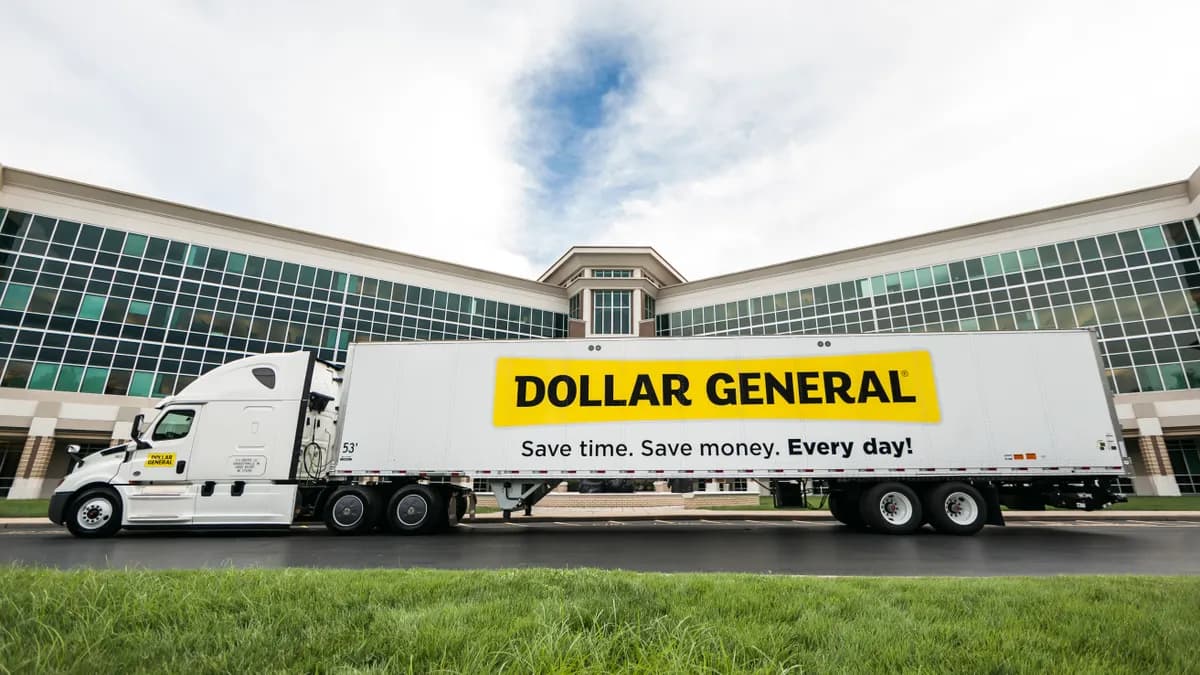 Dollar General's supply chain moves truckloads every two minutes