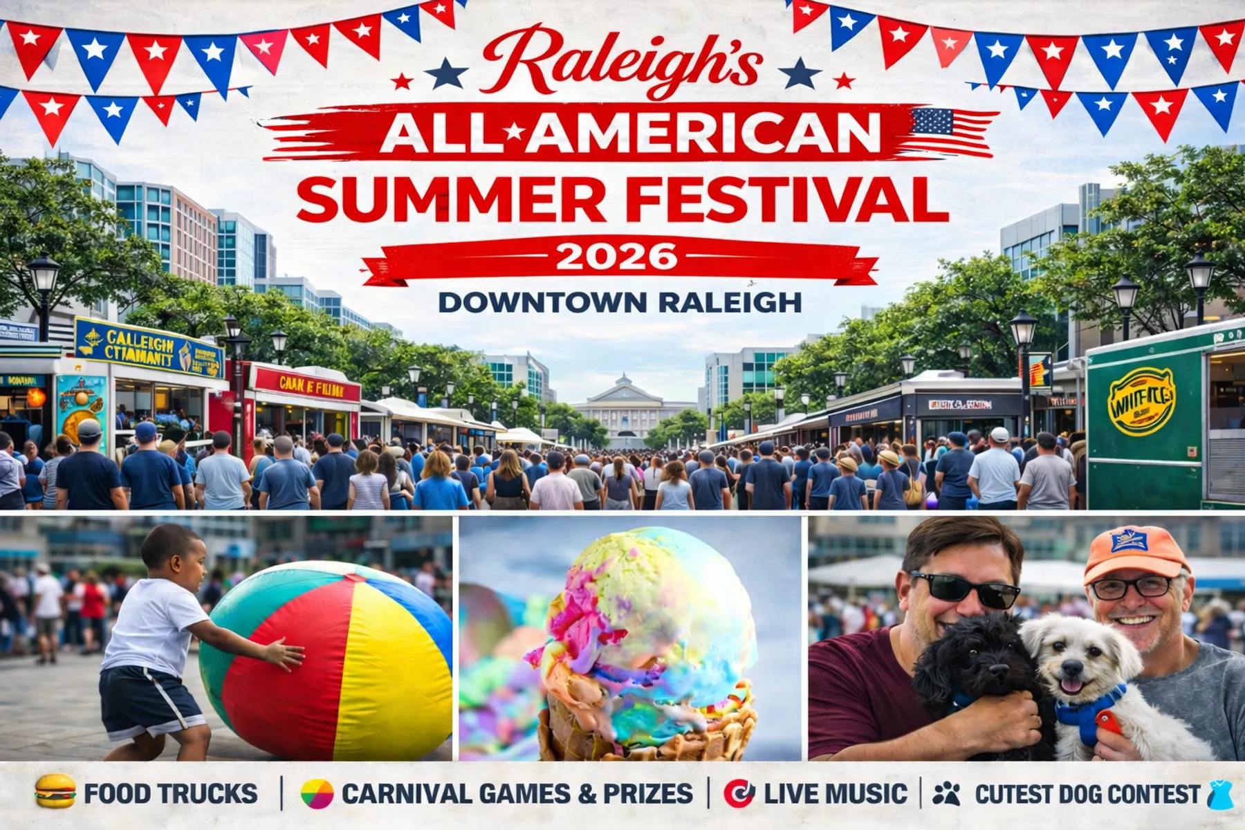 Raleigh festival tests downtown safety one week after July 4 violence