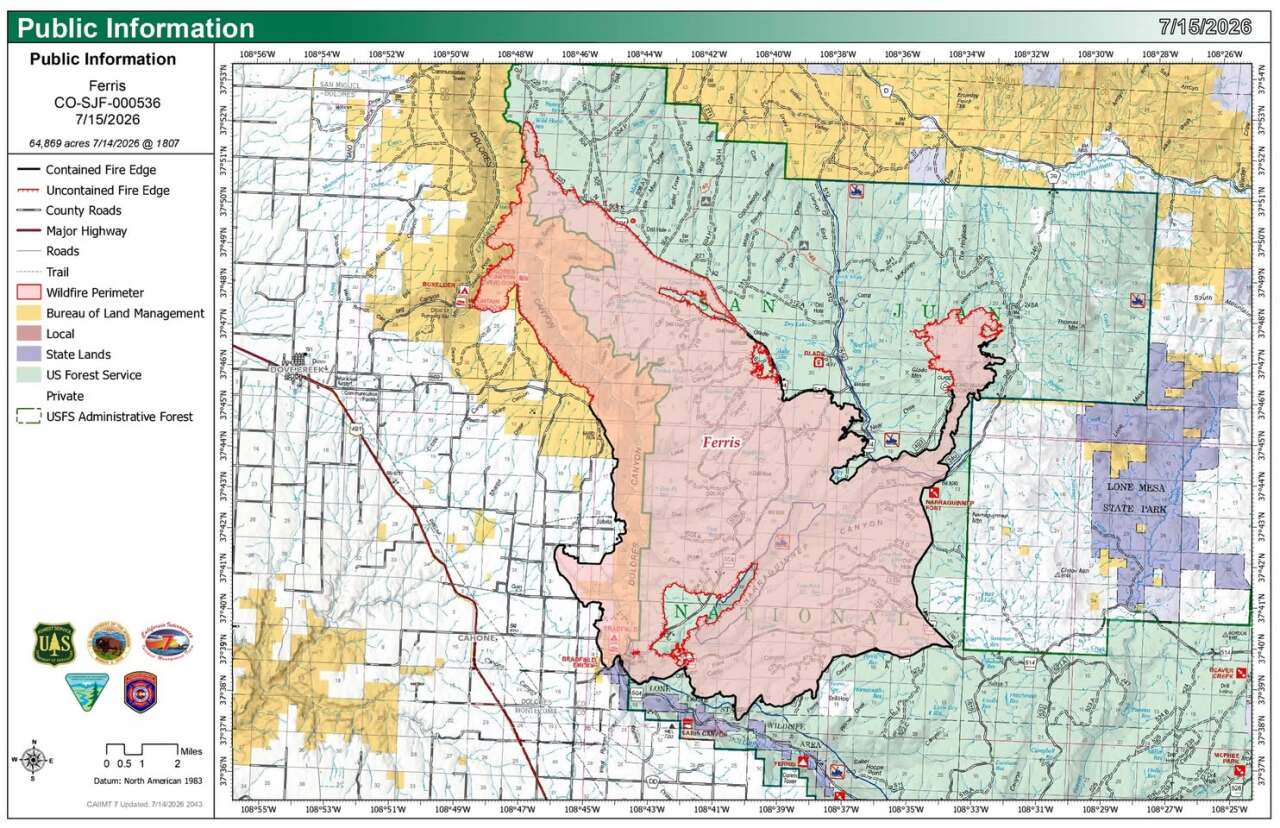 State report shows Dolores County still affected by San Juan fire