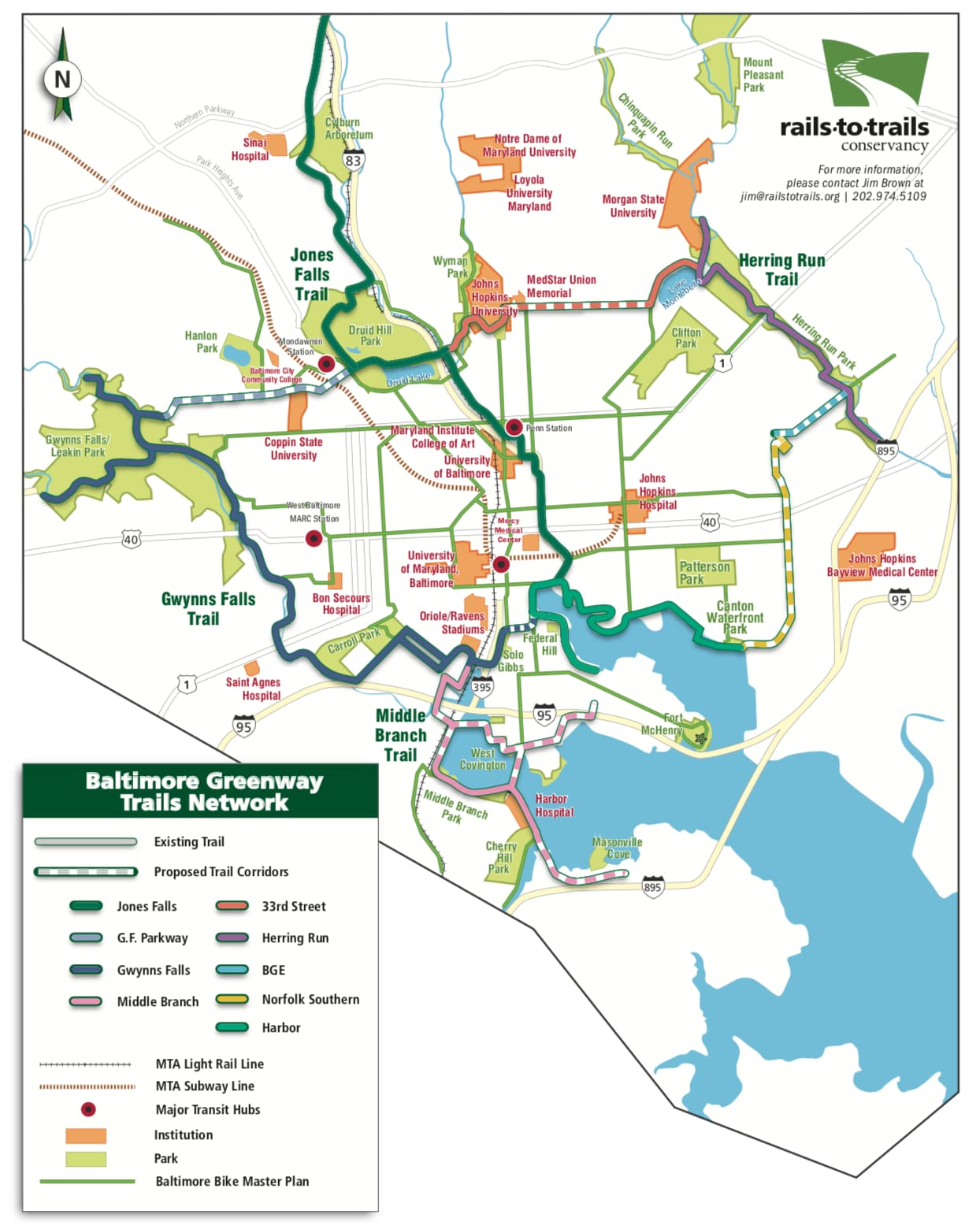 Bike Baltimore map highlights the city’s best rideable routes