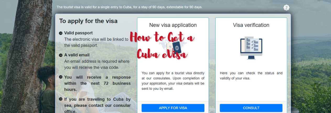Cuba eVisas start at $85, guide offers same-day processing