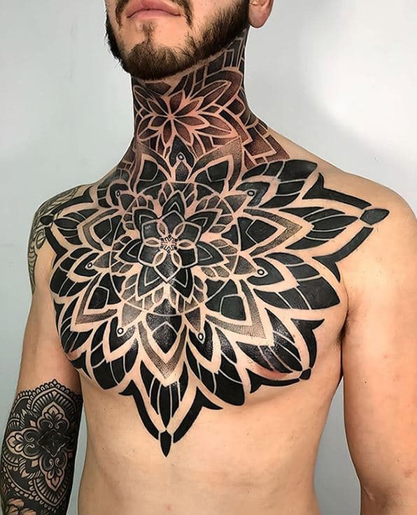Toronto artist Jblessink explores endless possibilities in geometric tattoos