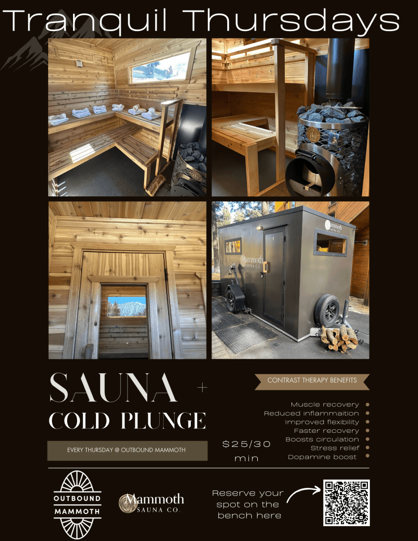 Mammoth Lakes chamber promotes recurring sauna and cold plunge sessions
