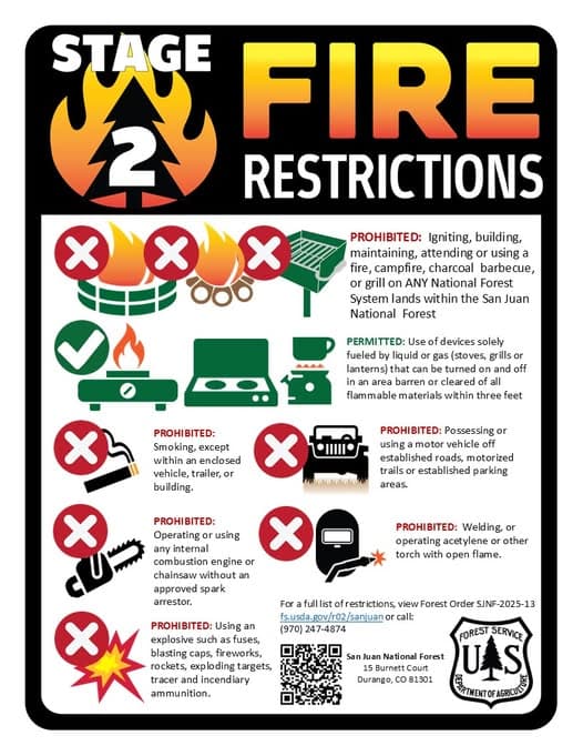 Dove Creek town hall closes until further notice, fire restrictions begin July 1