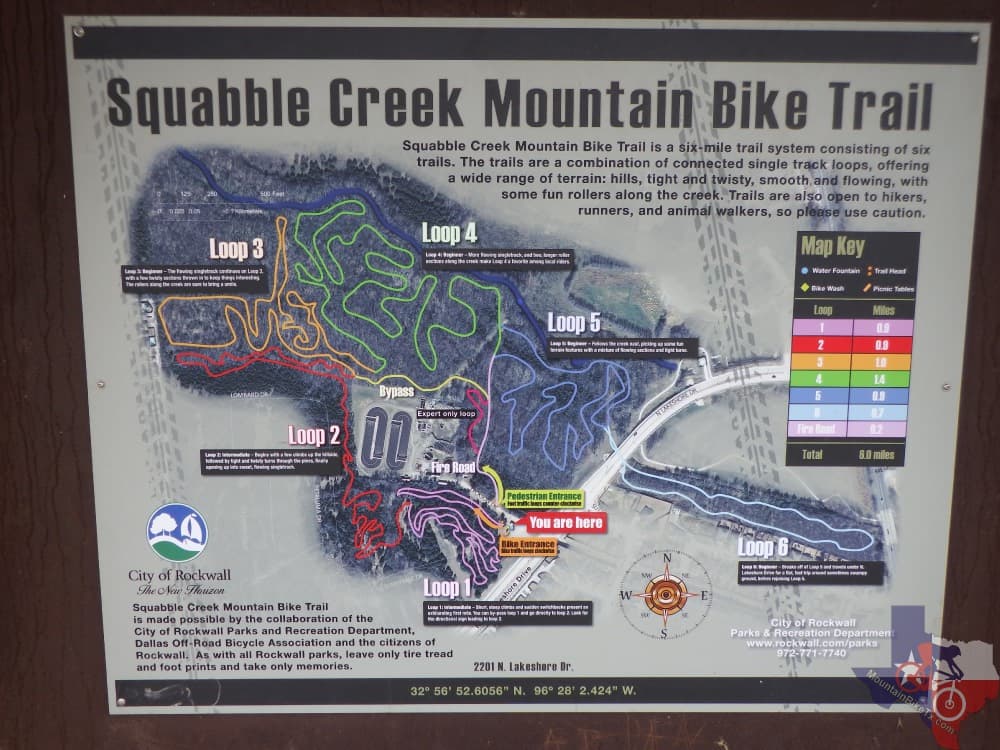 Rockwall trail map shows over 20 miles of citywide paths