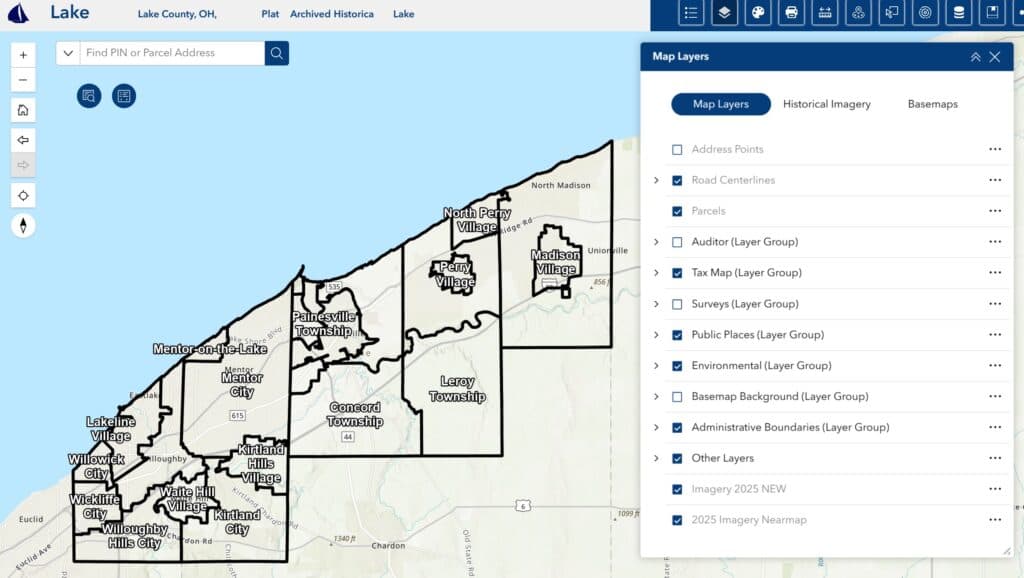 Lake County GIS helps residents find parcels, roads and boundaries