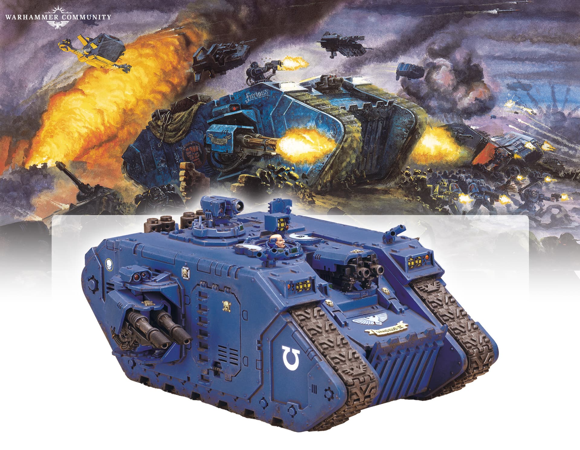 Land Raider turns 25, the iconic Space Marine assault tank