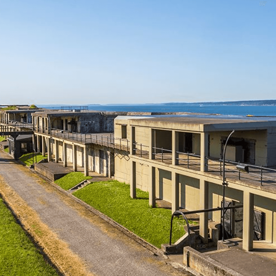 Fort Casey’s bluff location reveals its military and cultural history