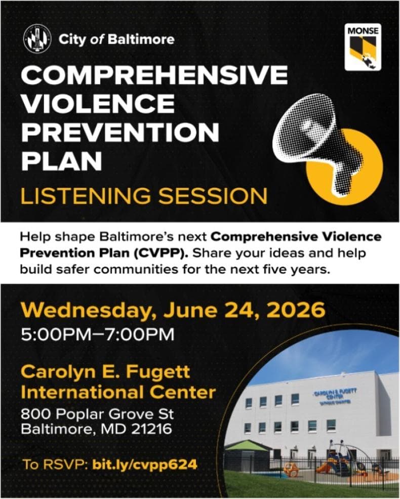 Baltimore residents call for youth diversion and disability support to curb crime